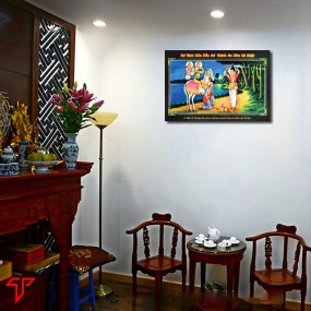 Tranh phật giáo phật thích ca mâu ni